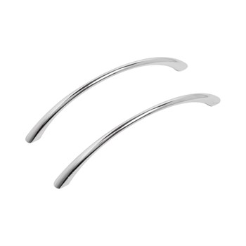 Ручка-скоба мебельная StahlBuro А204-96, хром, за шт. 91577