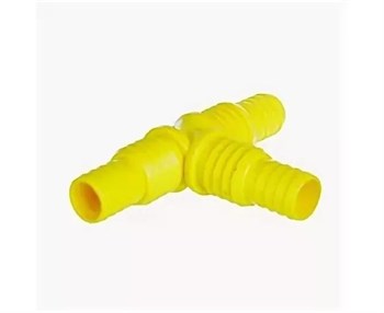 Тройник для разветвления/соединения шлангов SILO, 3/4"-1", пластиковый 59281