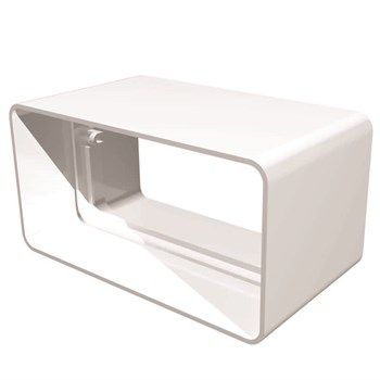 Соединитель плоского воздуховода Эра 612СКП, 60x120мм, пластиковый 15767