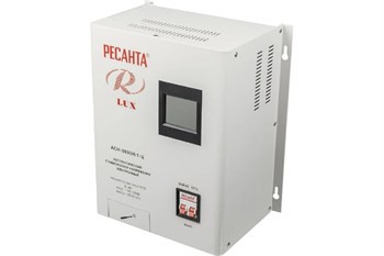 Стабилизатор напряжения РЕСАНТА Lux АСН 8000Н/1-Ц, однофазный, 8000Вт 92000