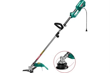 Триммер электрический ЗУБР КСВ-38-1300, 1300Вт, ширина скашивания 38см 67719