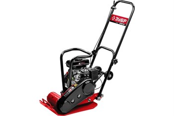 Виброплита бензиновая ЗУБР Грунт-10 ВПБ-10Г, 10кН, 50кг 92172