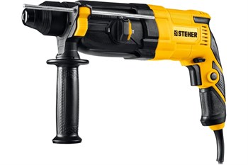 Перфоратор STEHER HD-28-850, SDS Plus, 28мм, 850Вт, в кейсе 92146