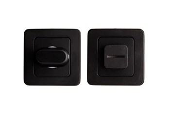 Фиксатор для защелки двери Code Deco WC-2207-BLM, матовый черный 89727