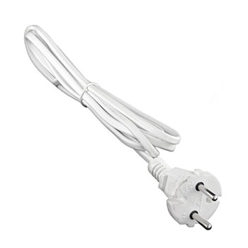 Шнур сетевой UNIVersal 9632227, ШВВП-ВП 2х0.75мм, 220В, 2.2м, белый 10213