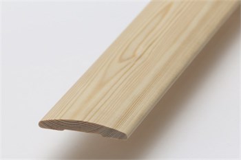 Наличник хвойный 90x12мм, длина 2.2м, стычной, круглый 93096