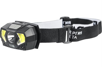 Фонарь налобный ЭРА GB-608, 3 батарейки ААА, 1 SMD светодиод+COB-матрица, 7 режимов 88500