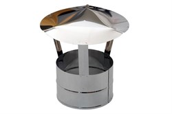 Зонт нержавеющая сталь диаметр 200 - фото 20580
