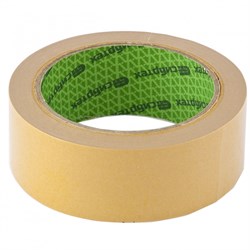 Лента клеящая (скотч) 38ммx5м, двухсторонняя, полипропиленовая основа 22421