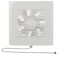 Вентилятор настенный вытяжной EVENT 120CВ, 167x167мм, диаметр 120мм, белый - фото 34060