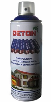 Краска-эмаль Аэрозоль DETON, акриловая, RAL8017 Шоколадно-коричневый, 520мл 57757 - фото 35155