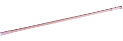 Карниз для ванной INTERLOCK MELODIA Mcr-00004, диаметр 19/22мм, 110-200см, розовый - фото 38555