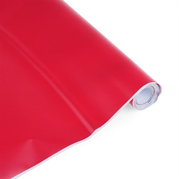 Пленка самоклеящаяся D&B 7007, 450ммх8м, красная, на метраж - фото 39146
