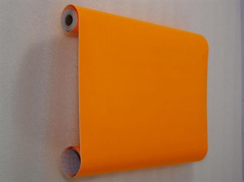 Пленка самоклеящаяся D&B 7012, 450ммх8м, оранжевая, на метраж - фото 39148