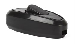 Переключатель бра SmartBuy SBE-06-S04-b, 6А, 250В, проходной, АБС-пластик, черный 54419