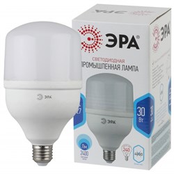 Лампа светодиодная Эра LED POWER T100, 4000К, 30Вт, 220В, Е27 - фото 41307