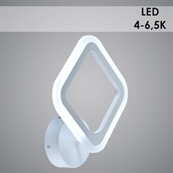 Светильник настенный/бра LED встроенный LI8822/1, длина 235мм, LED 1х16W, 4000-6500k, HN20, WT белый - фото 44908