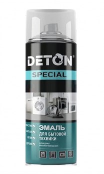 Эмаль DETON Special для бытовой техники, алкидная, высокоглянцевая, 520мл, белая - фото 44951