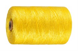 Шпагат многоцелевой ЗУБР, 1.8ммx110м, 50кгс, 1.2ктес, полипропилен, желтый - фото 45626