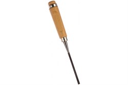 Стамеска-долото Зубр Эксперт 18096-06, 6мм, с деревянной ручкой - фото 46696