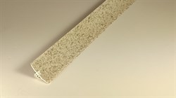 Плинтус для столешницы Идеал, ПВХ, 3м, камешки светлые - фото 47152