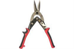 Ножницы по металлу ЗУБР МАСТЕР, прямые, двухрычажные, 25м 63027