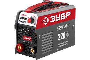 Аппарат сварочный Зубр СА-220К, инверторный, 220А 64998