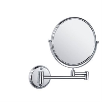 Зеркало для ванной комнаты Haiba НВ6106 с регулировкой положения, увеличительное, настенное, диаметр 150мм - фото 49745