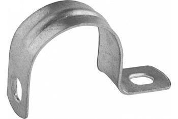 Скоба Светозар 60212-20-50, диаметр 20мм, однолапковая, для крепления металлорукава диаметром 25мм, металлическая - фото 51597
