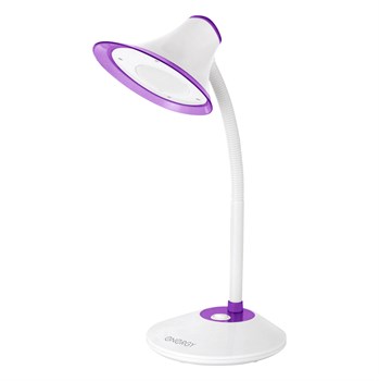 Светильник настольный светодиодный EN-LED20-2, бело-фиолетовый - фото 52592