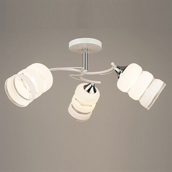 Люстра подвесная 3-рожковая N4099/3, высота 240мм, 3x40W, E27, белый/хром 69408