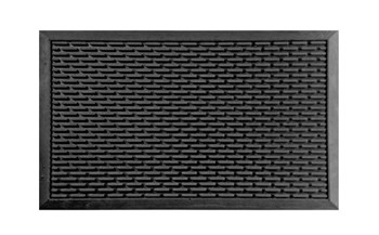 Коврик придверный АМ Скрепер Scraper mats, 45х75см, черный, резиновый - фото 54788