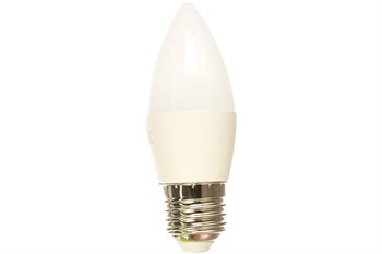Лампа светодиодная Ergolux LED-С35-7W-E27-6K, 15Вт, 220В, цоколь Е27, 6000К - фото 58571