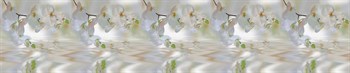 Фартук-панно ПВХ Блики орхидеи, 3000х600х1.5мм - фото 60143