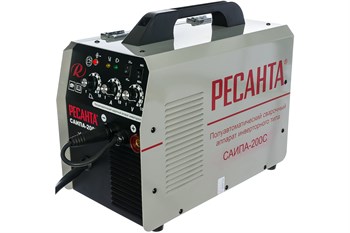 Сварочный аппарат Ресанта САИПА-200C инверторный, полуавтомат 76743