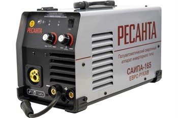 Сварочный аппарат Ресанта САИПА-165 65/95 Евро рукав (MIG/MAG) инверторный, полуавтомат 76745
