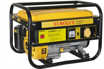 Электрогенератор EUROLUX G6500A 64/1/42 бензиновый 76795
