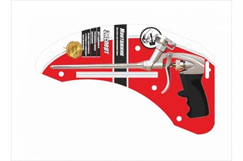 Пистолет для монтажной пены Монтажник Эксперт, пластиковая рукоять 53515