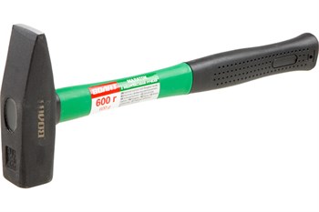 Молоток слесарный ВОЛАТ 10180-06 с фиберглассовой ручкой, 0.6кг - фото 66742