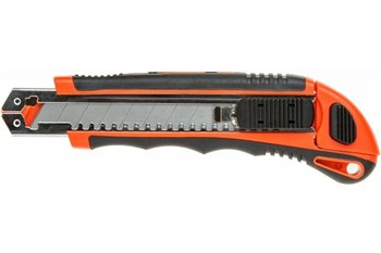 Нож пистолетный STARTUL PROFI ST0938, с выдвижным лезвием 18мм +3 лезвия - фото 68235