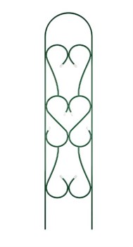 Шпалера садовая Green Line Узорная, 1.7x0.32м, металлическая, зеленая 80329