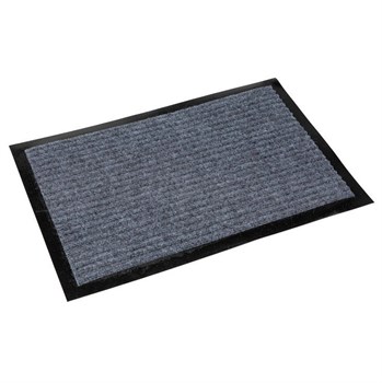 Коврик придверный Floor mat, 40x60см, влаговпитывающий, серый - фото 71007