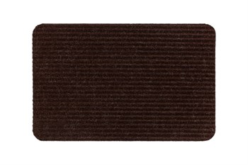 Коврик придверный Simple, 40x60см, грязезащитный, коричневый, полиэстер 79525