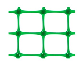 Сетка для подзаборного пространства ЗР-45/0.4/20, высота 0.4м, ячейка 45x45мм, в рулоне 20м, пластиковая, лесной зеленый, на метраж - фото 74347