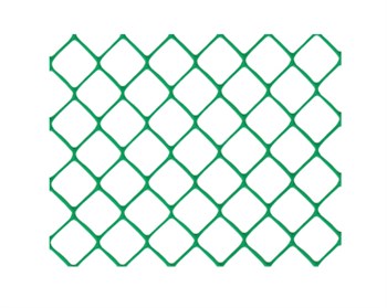 Сетка заборная СР-15/1.5/20, высота 1.5м, ячейка 15x15мм, в рулоне 20м, пластиковая, зеленый, на метраж - фото 74349