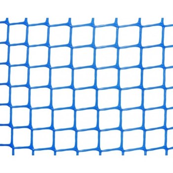 Сетка садовая СР-15/1/20, высота 1м, ячейка 15x15мм, в рулоне 20м, пластиковая, синяя, на метраж - фото 74359