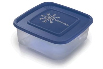 Контейнер для замораживания продуктов Морозко С67006, 0.7л, пластиковый - фото 80770