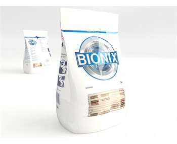 Порошок стиральный BIONIX для машины автомат, 3кг, для цветного белья, пакет 79162