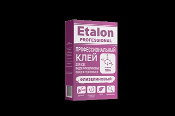 Клей обойный ETALON PRO, флизелиновый, с добавлением ПВА, 200г 28924 - фото 85033