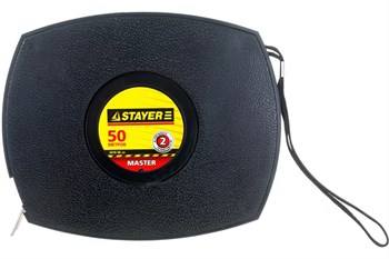 Лента мерная STAYER Master 3416-50_z01, стальное полотно, 50м 11471